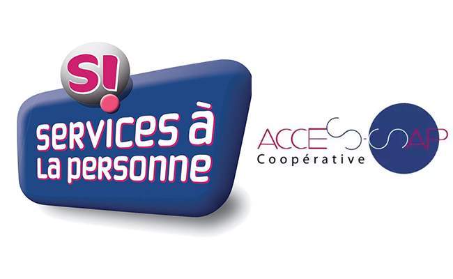 Logo Service a la personne/ Access SAP Cooperative